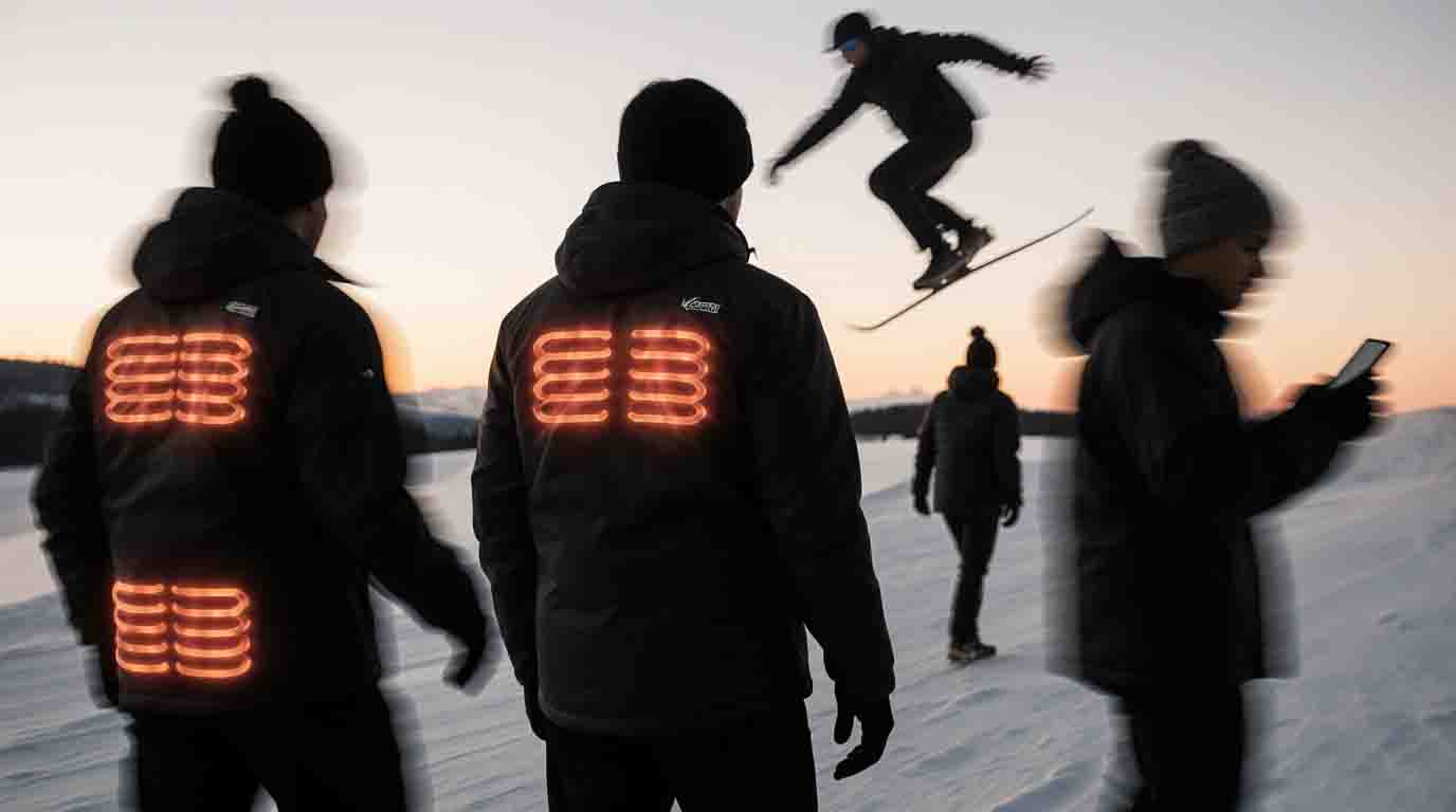 Manteaux chauffants intelligents